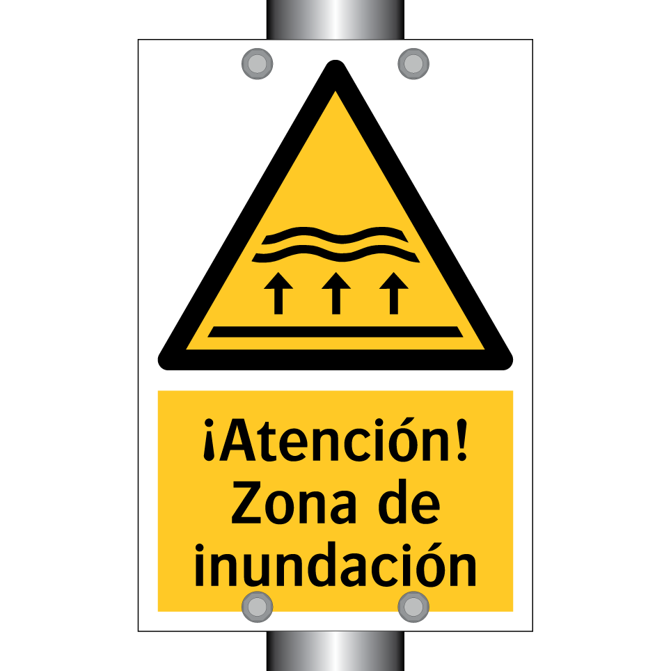 ¡Atención! Zona de inundación
