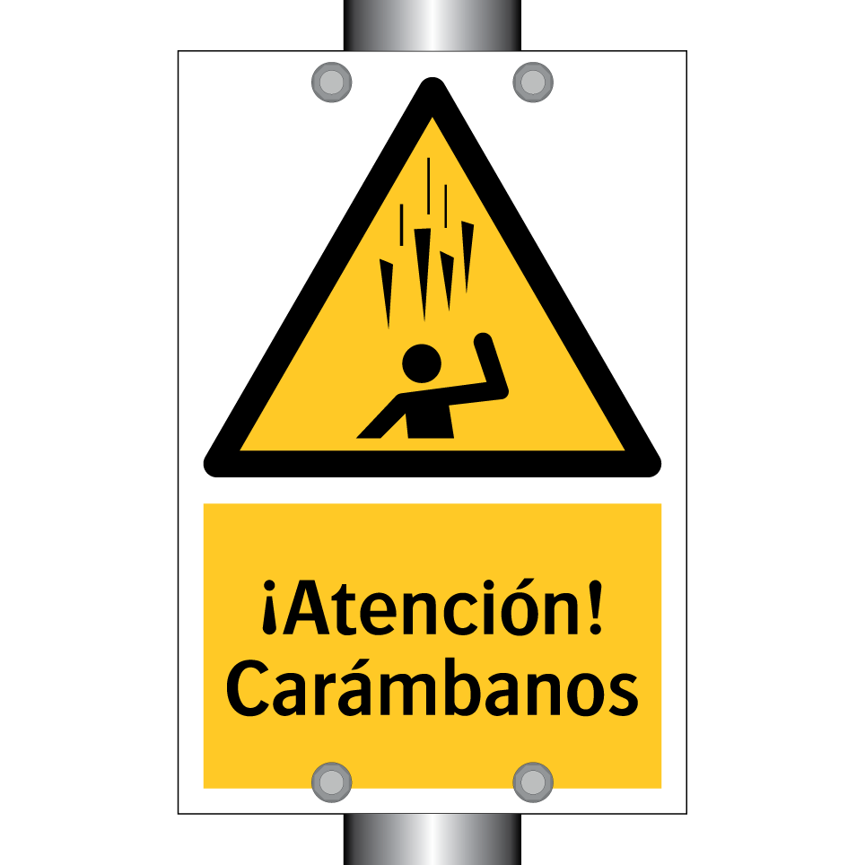 ¡Atención! Carámbanos