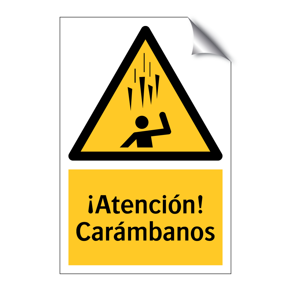 ¡Atención! Carámbanos