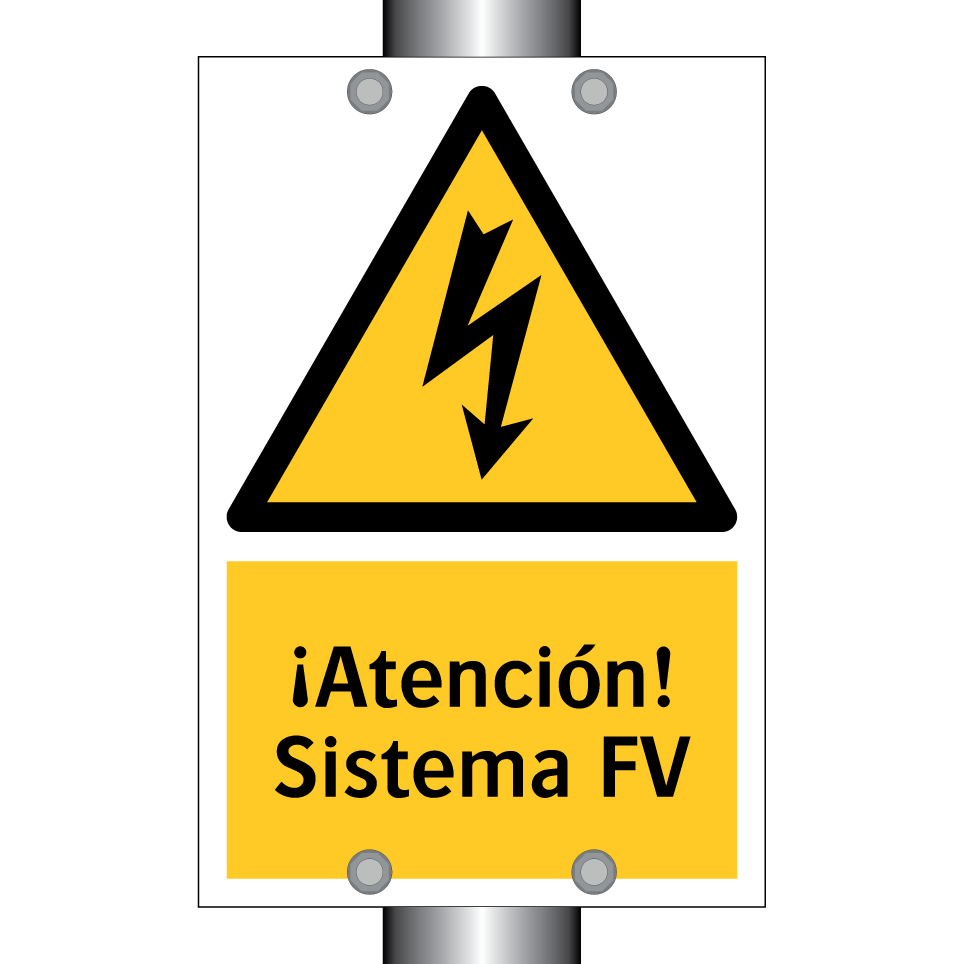 ¡Atención! Sistema FV