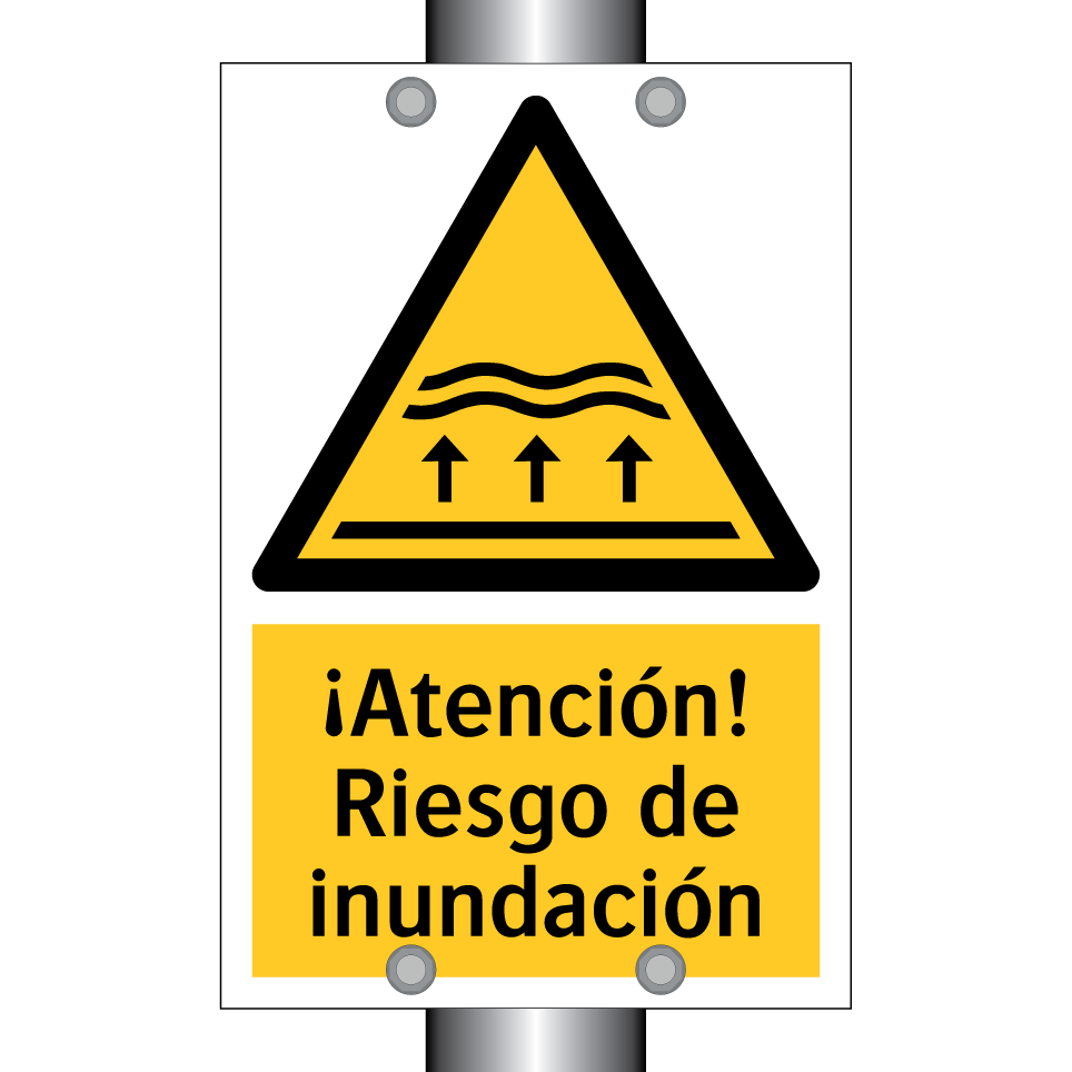 ¡Atención! Riesgo de inundación