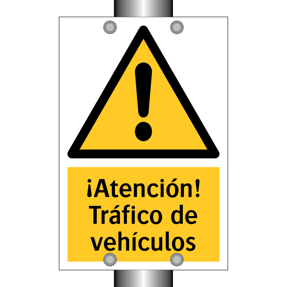 ¡Atención! Tráfico de vehículos