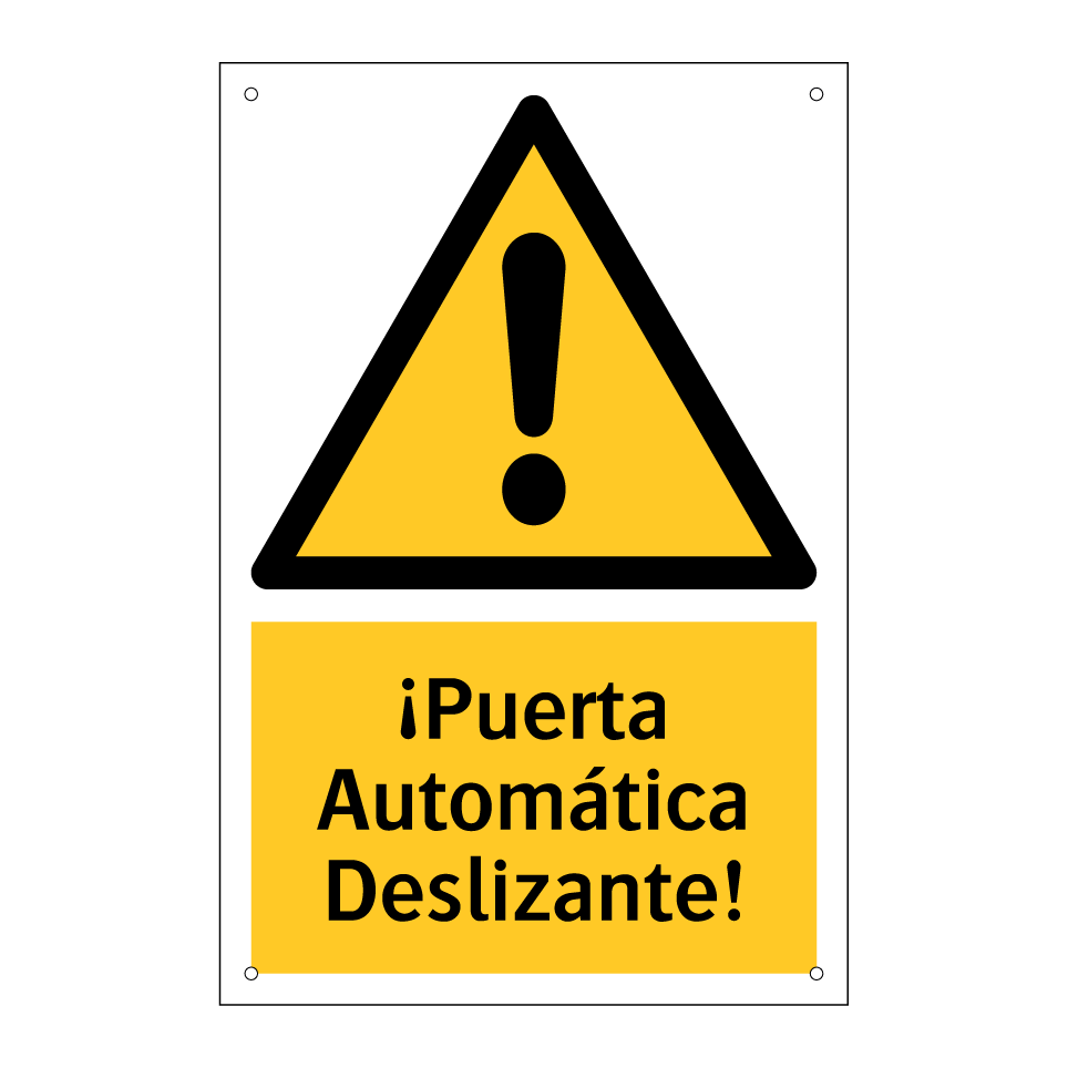 ¡Puerta Automática Deslizante!