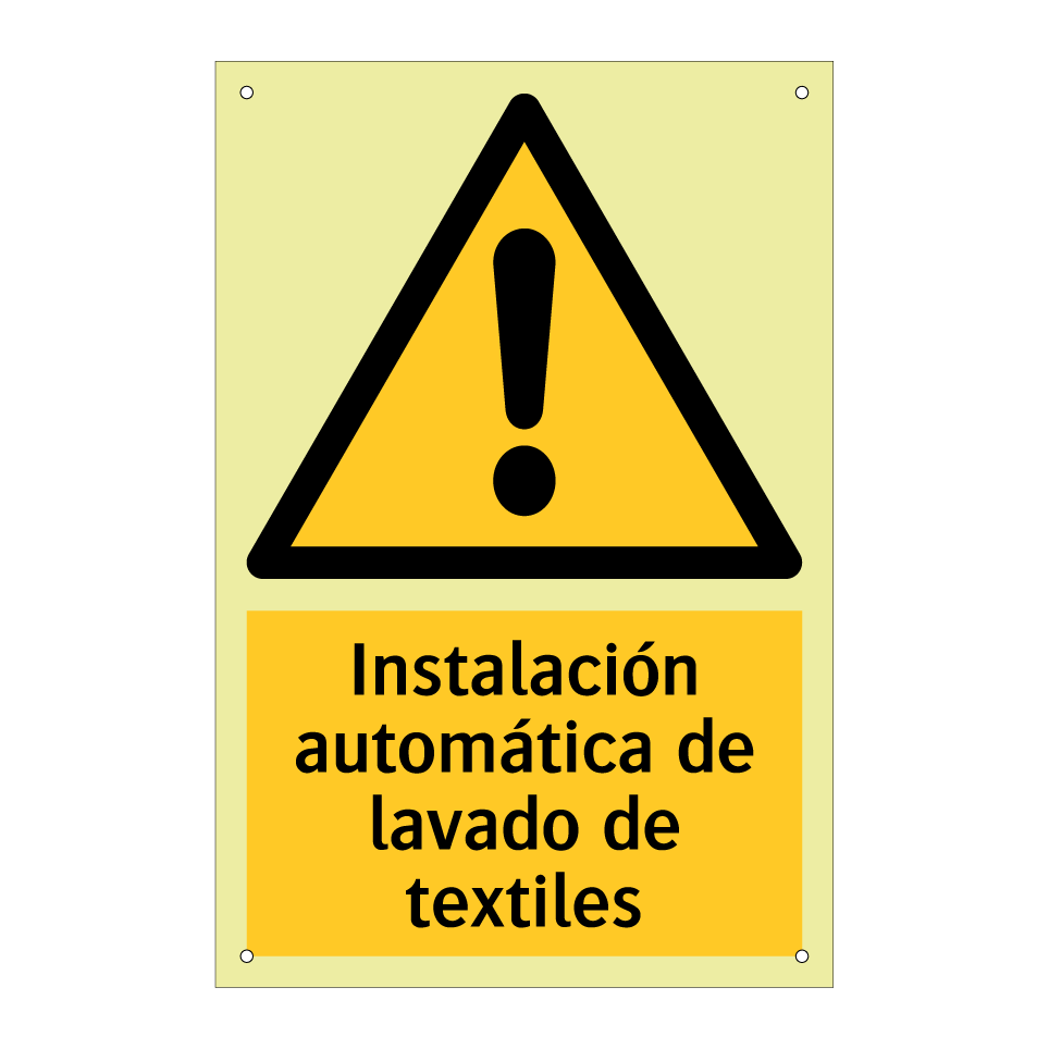 Instalación automática de lavado de textiles