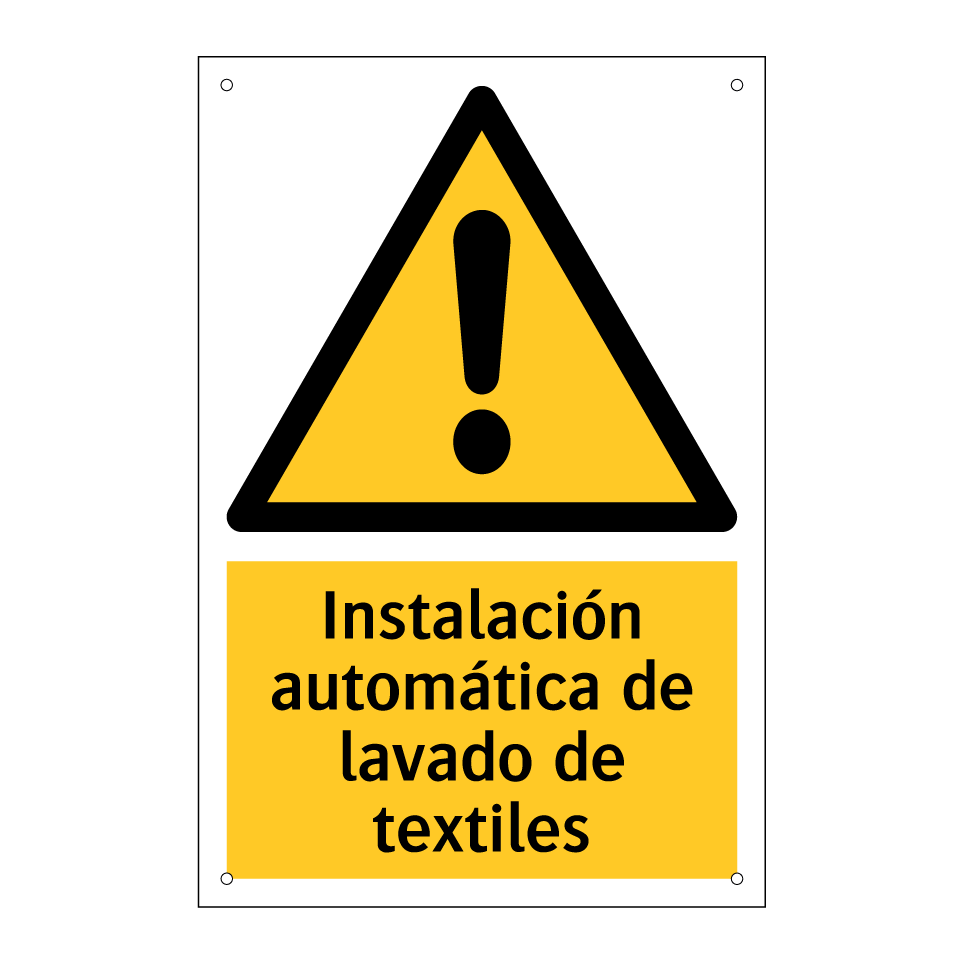 Instalación automática de lavado de textiles