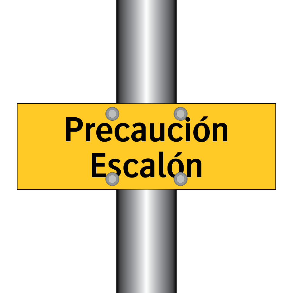 Precaución Escalón