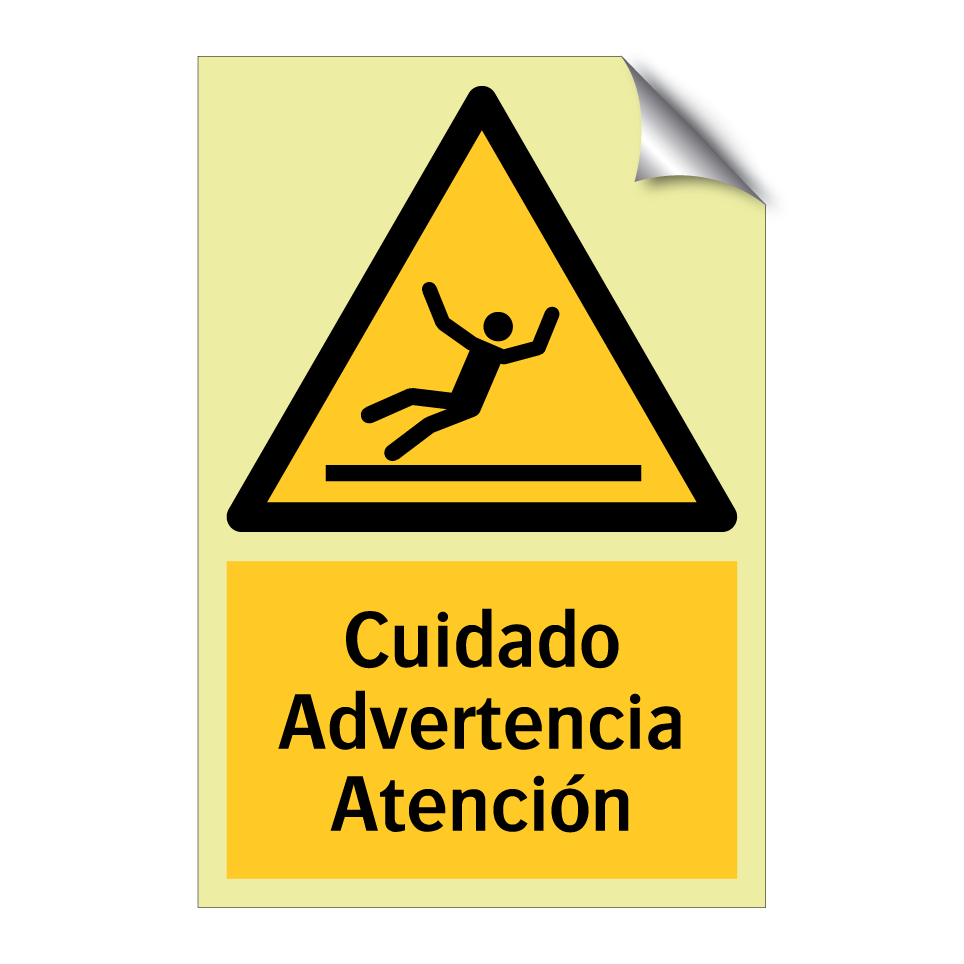 Cuidado Advertencia Atención