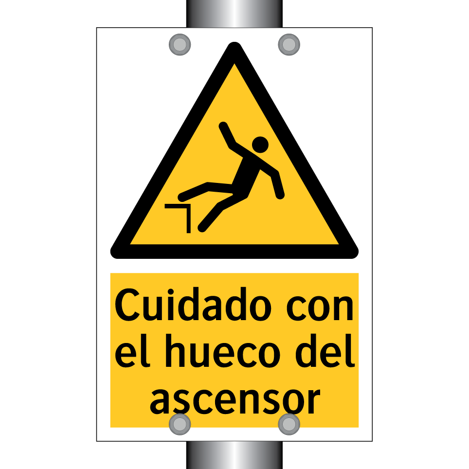 Cuidado con el hueco del ascensor
