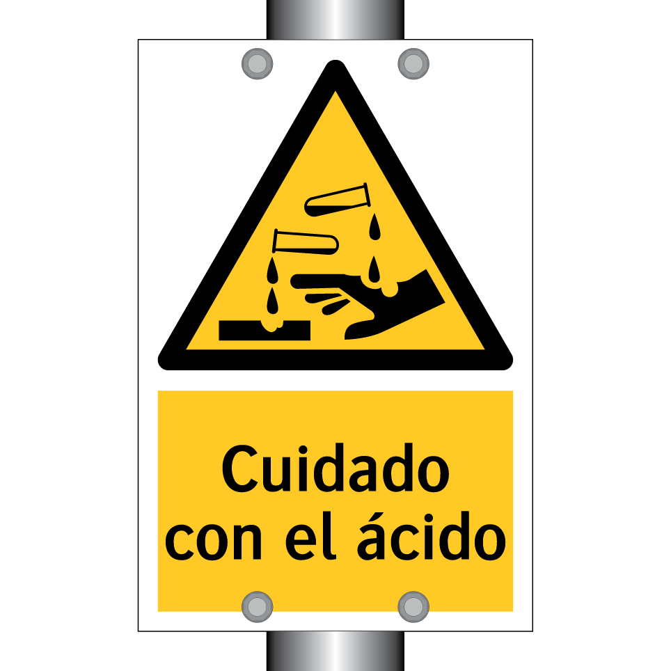 Cuidado con el ácido