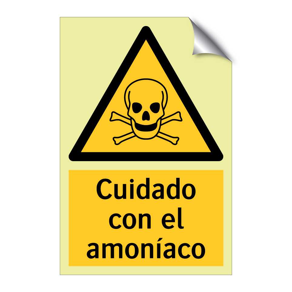 Cuidado con el amoníaco