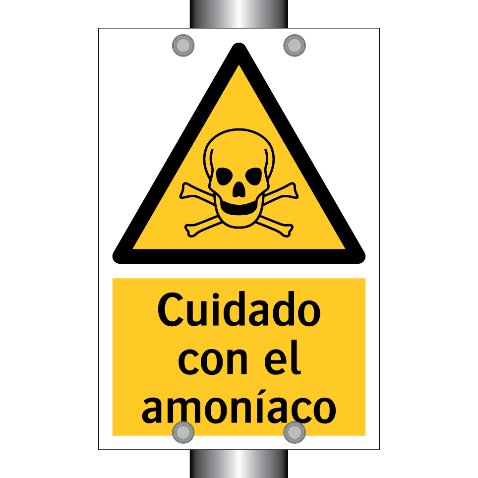 Cuidado con el amoníaco