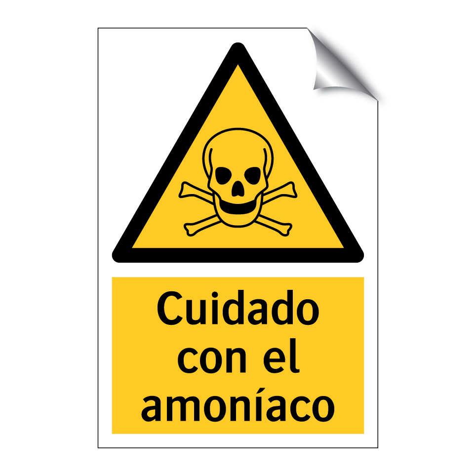 Cuidado con el amoníaco