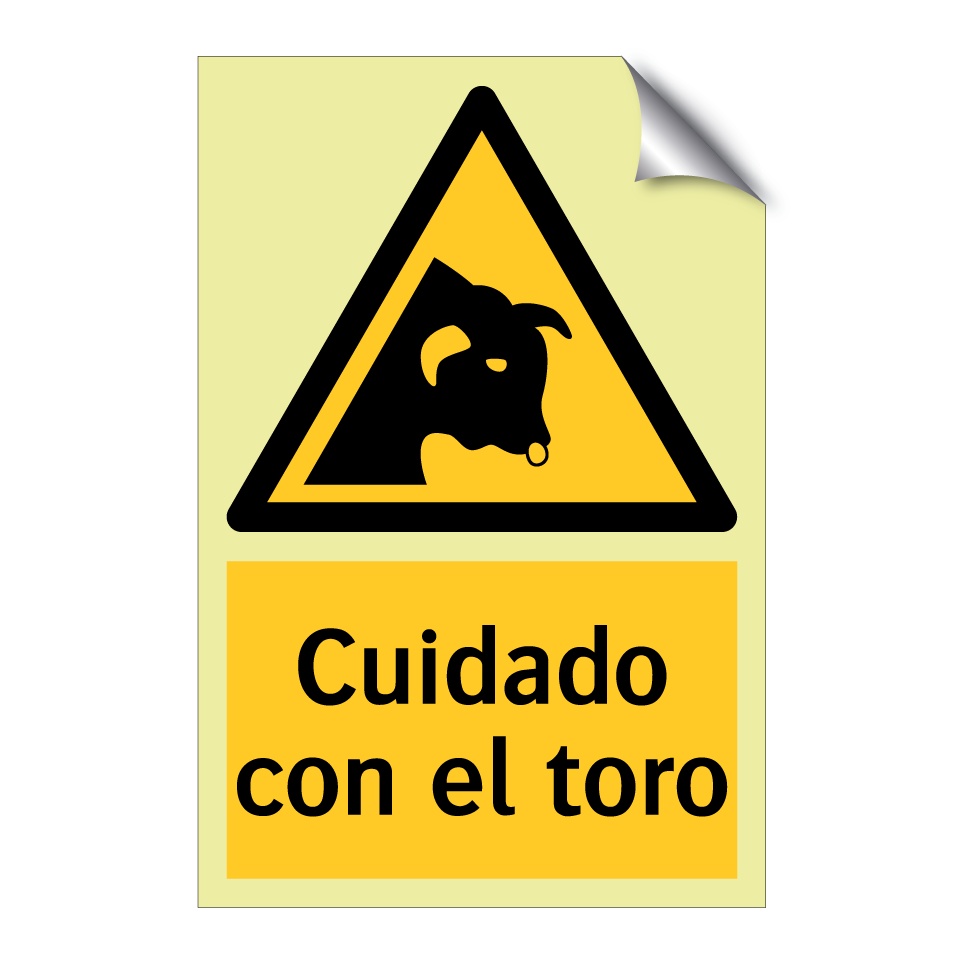Cuidado con el toro
