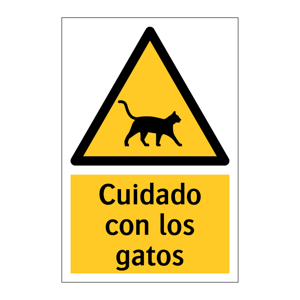 Cuidado con los gatos