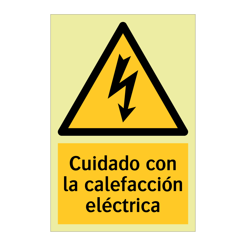 Cuidado con la calefacción eléctrica