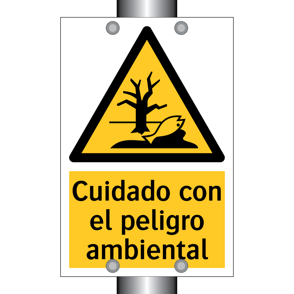 Cuidado con el peligro ambiental