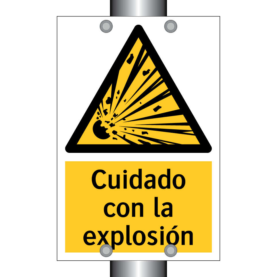 Cuidado con la explosión