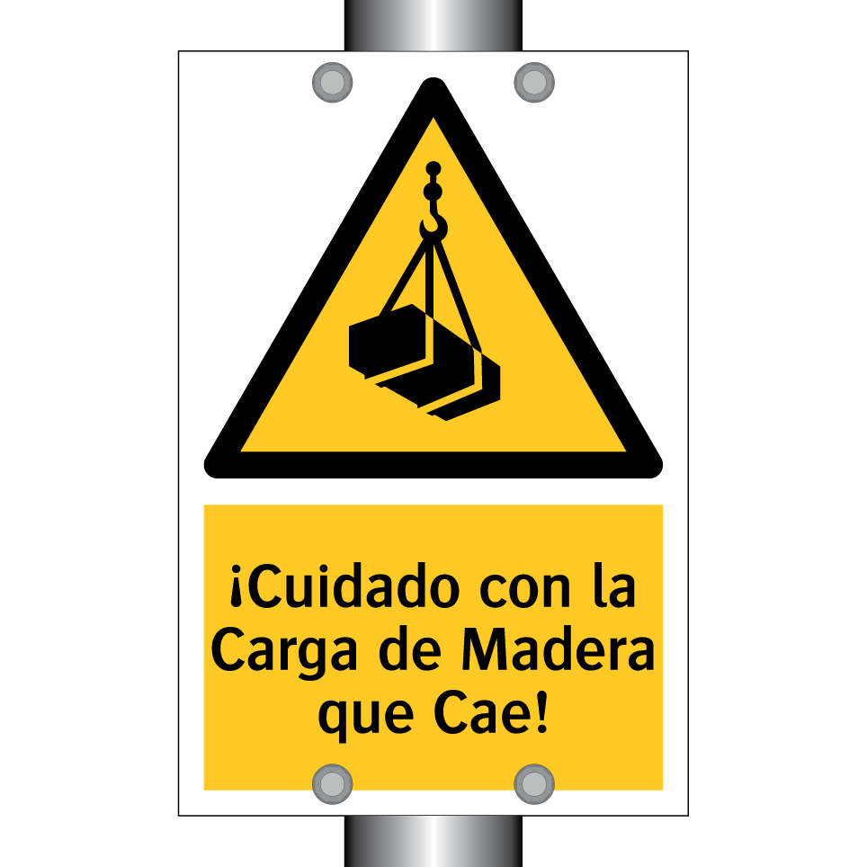 ¡Cuidado con la Carga de Madera que Cae!