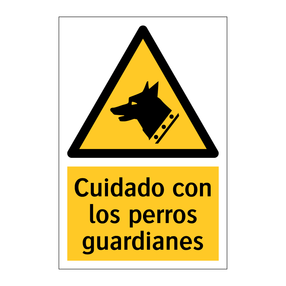 Cuidado con los perros guardianes