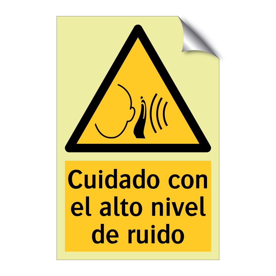 Cuidado con el alto nivel de ruido