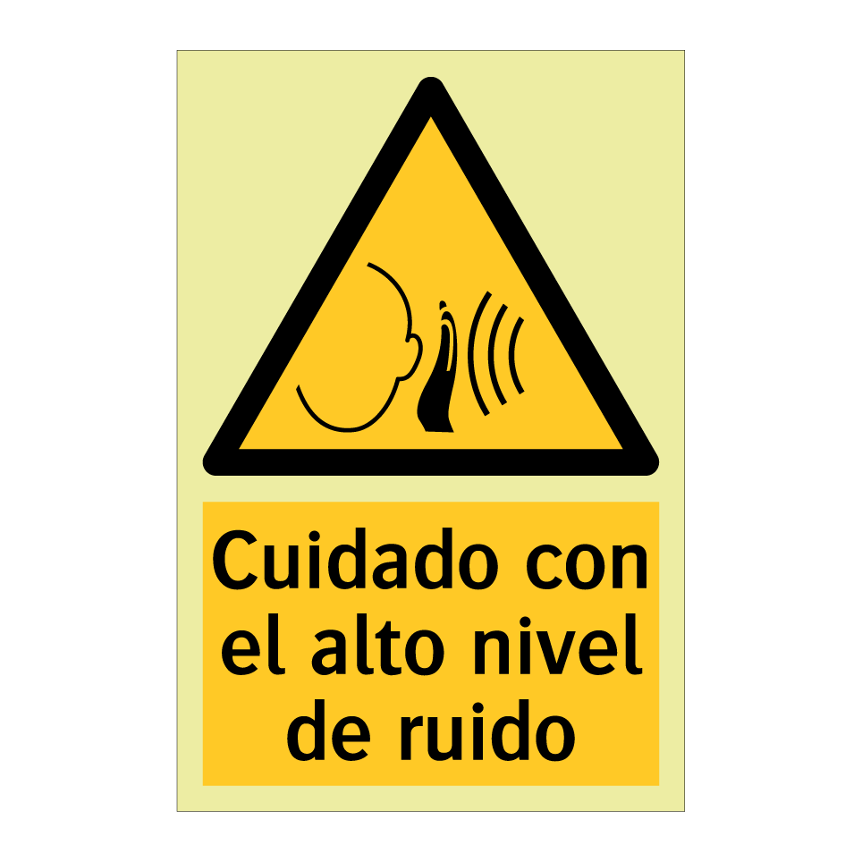 Cuidado con el alto nivel de ruido