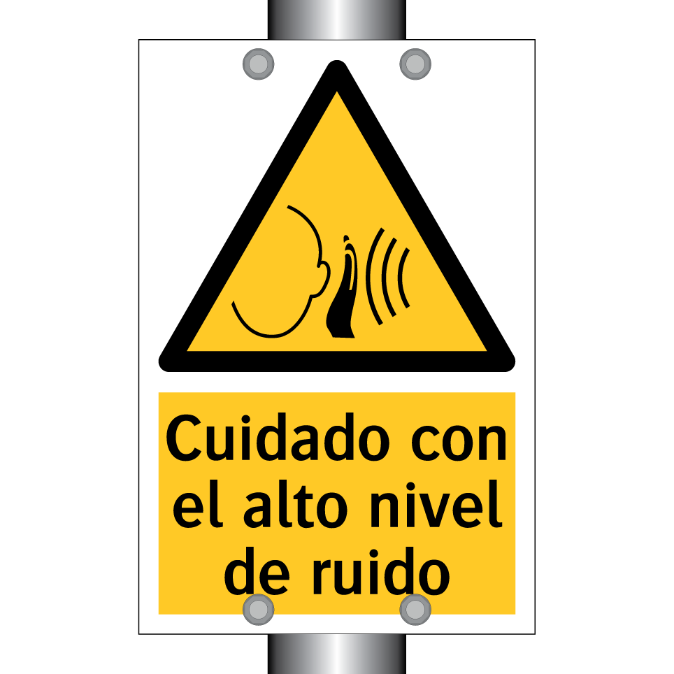 Cuidado con el alto nivel de ruido