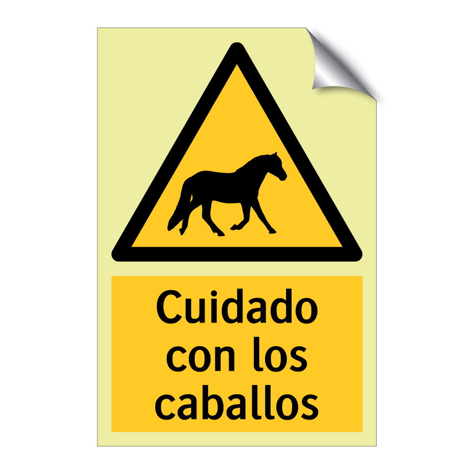 Cuidado con los caballos