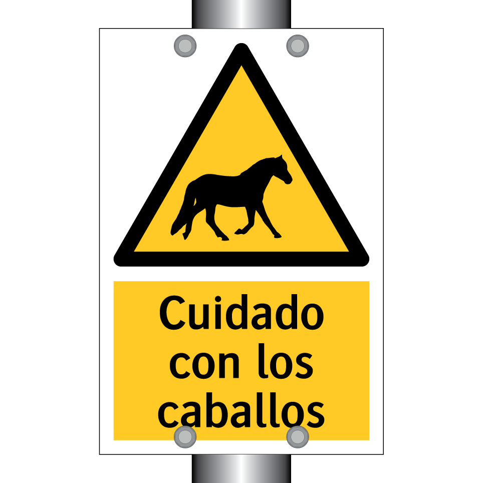 Cuidado con los caballos