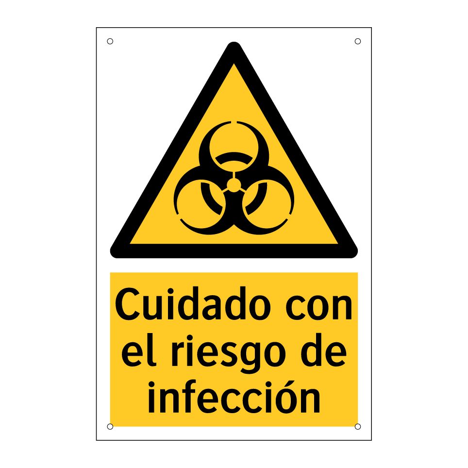 Cuidado con el riesgo de infección