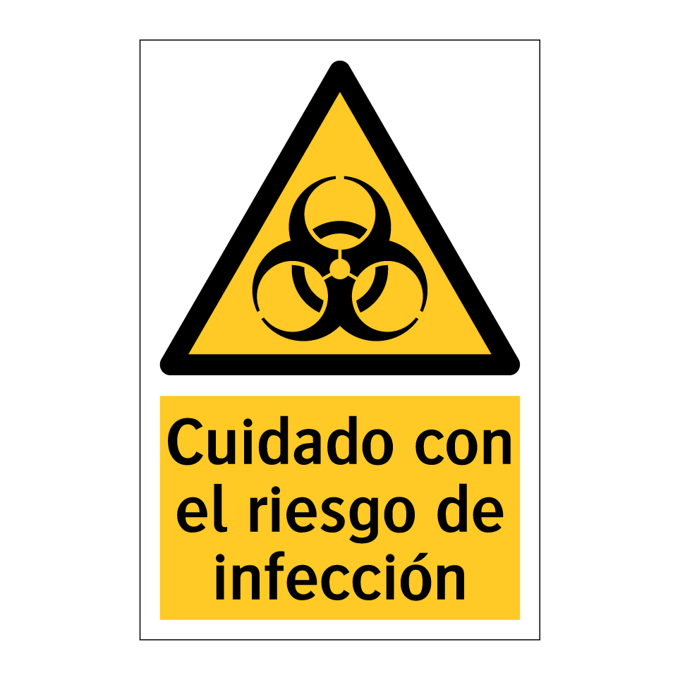 Cuidado con el riesgo de infección