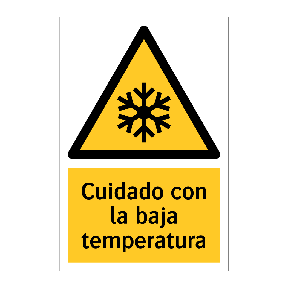 Cuidado con la baja temperatura
