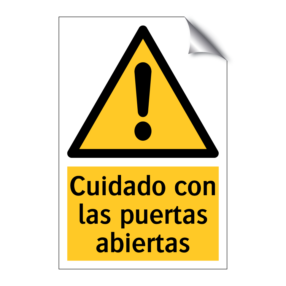 Cuidado con las puertas abiertas