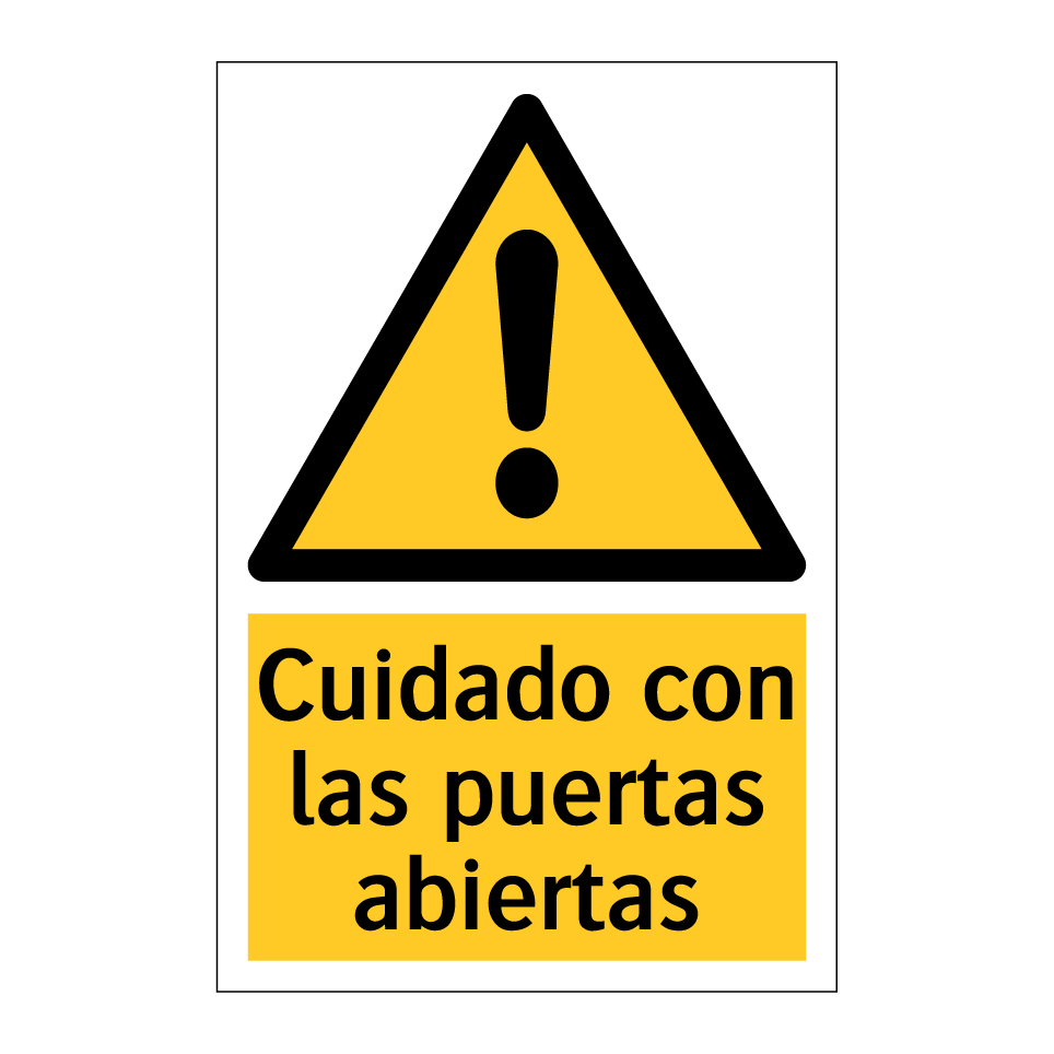 Cuidado con las puertas abiertas