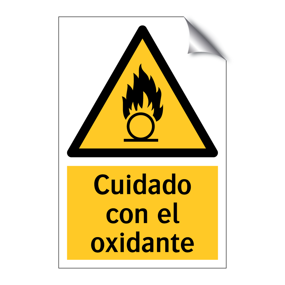 Cuidado con el oxidante
