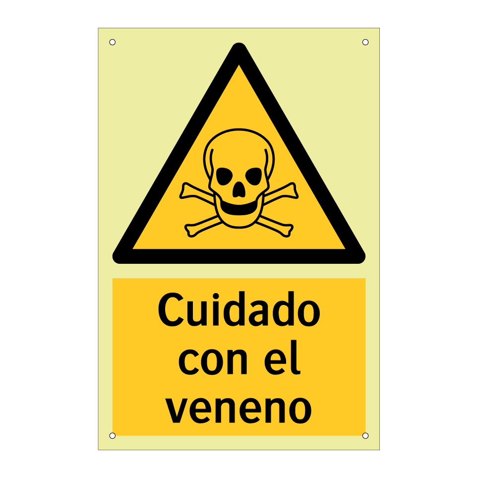 Cuidado con el veneno