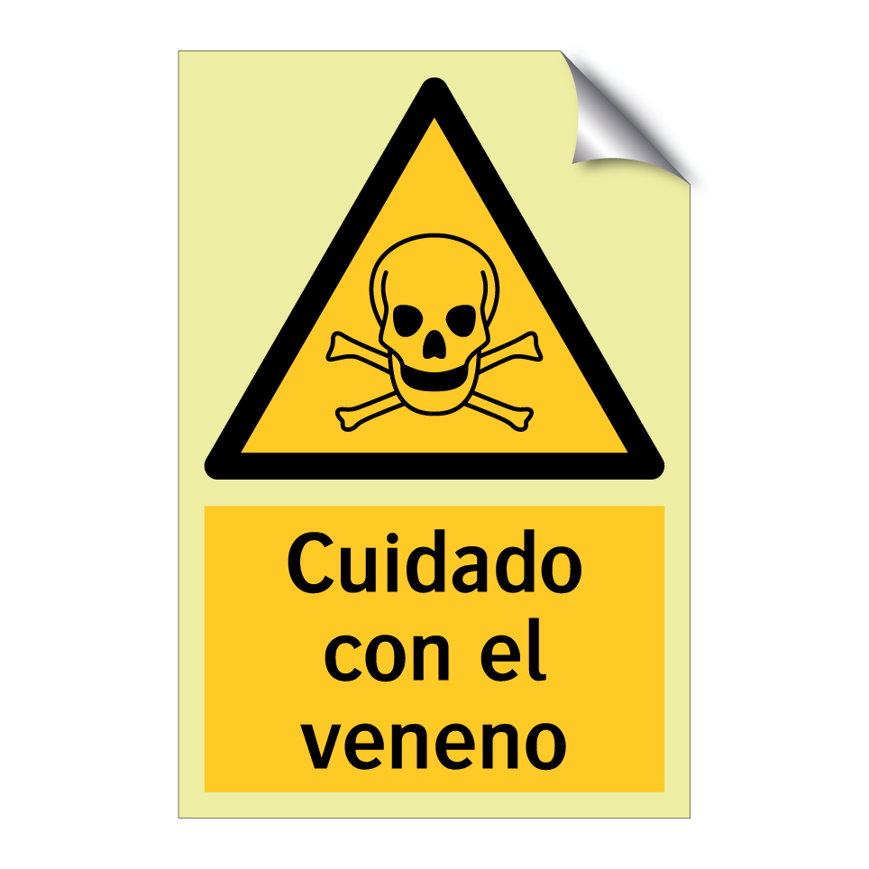 Cuidado con el veneno
