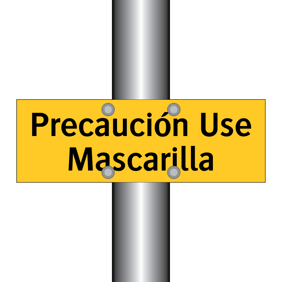 Precaución Use Mascarilla