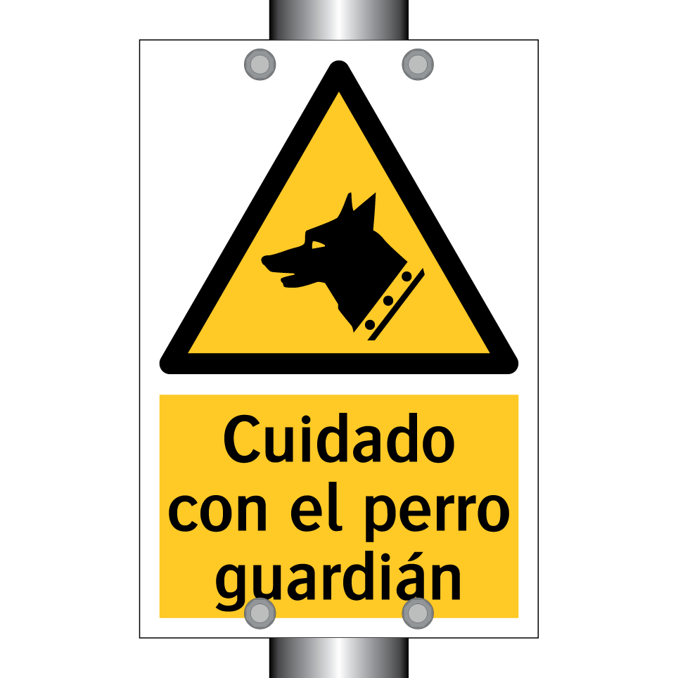 Cuidado con el perro guardián