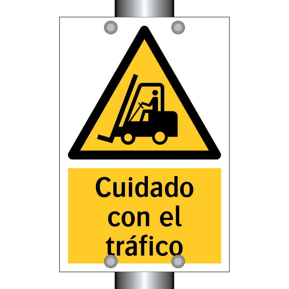 Cuidado con el tráfico