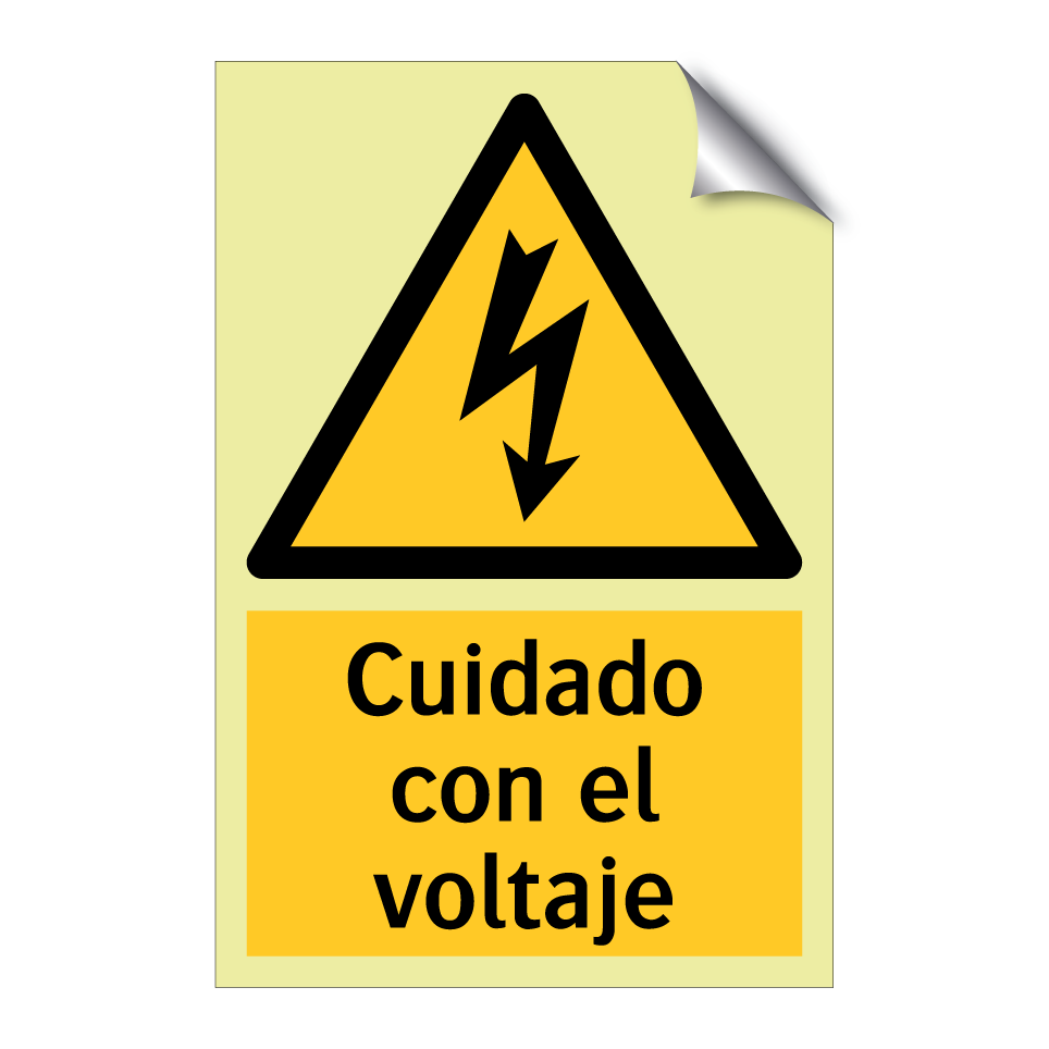 Cuidado con el voltaje