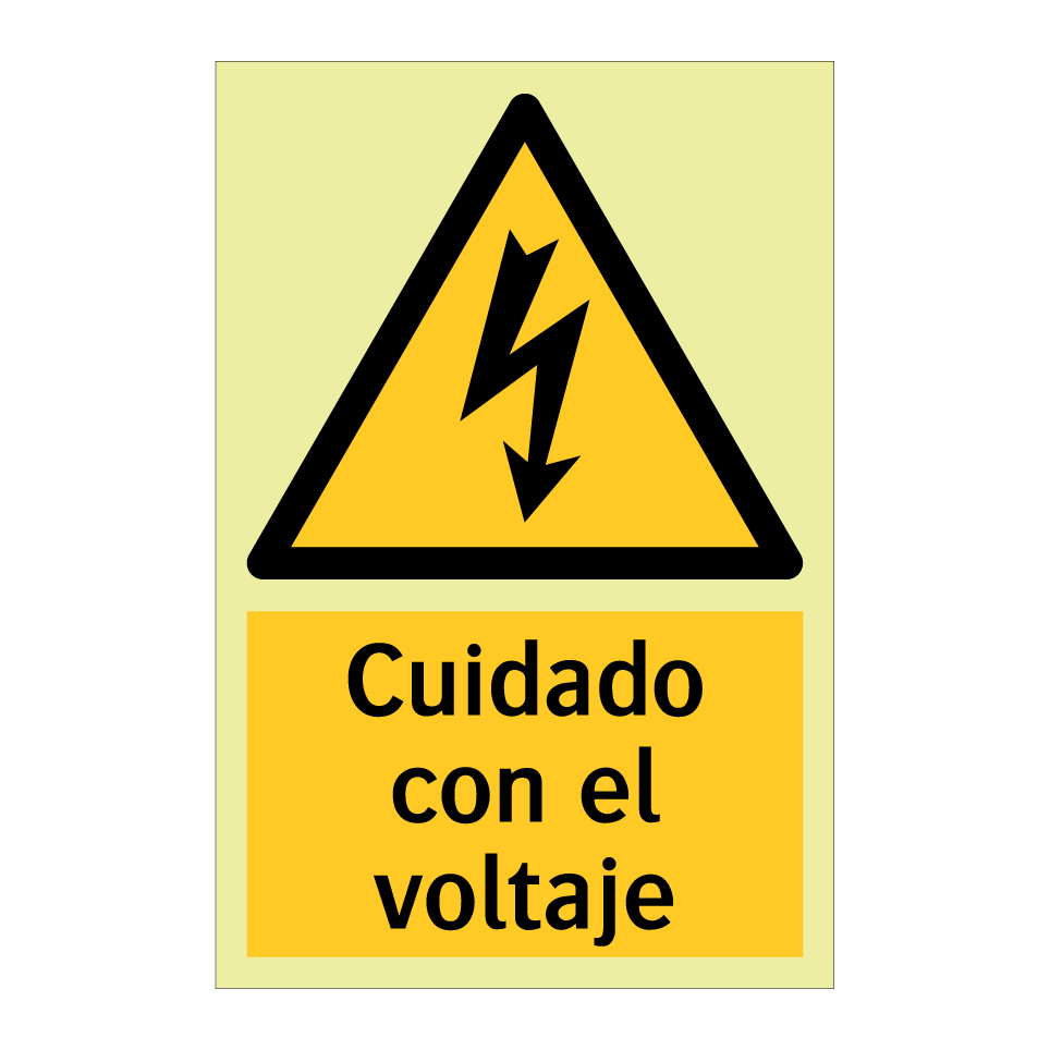 Cuidado con el voltaje