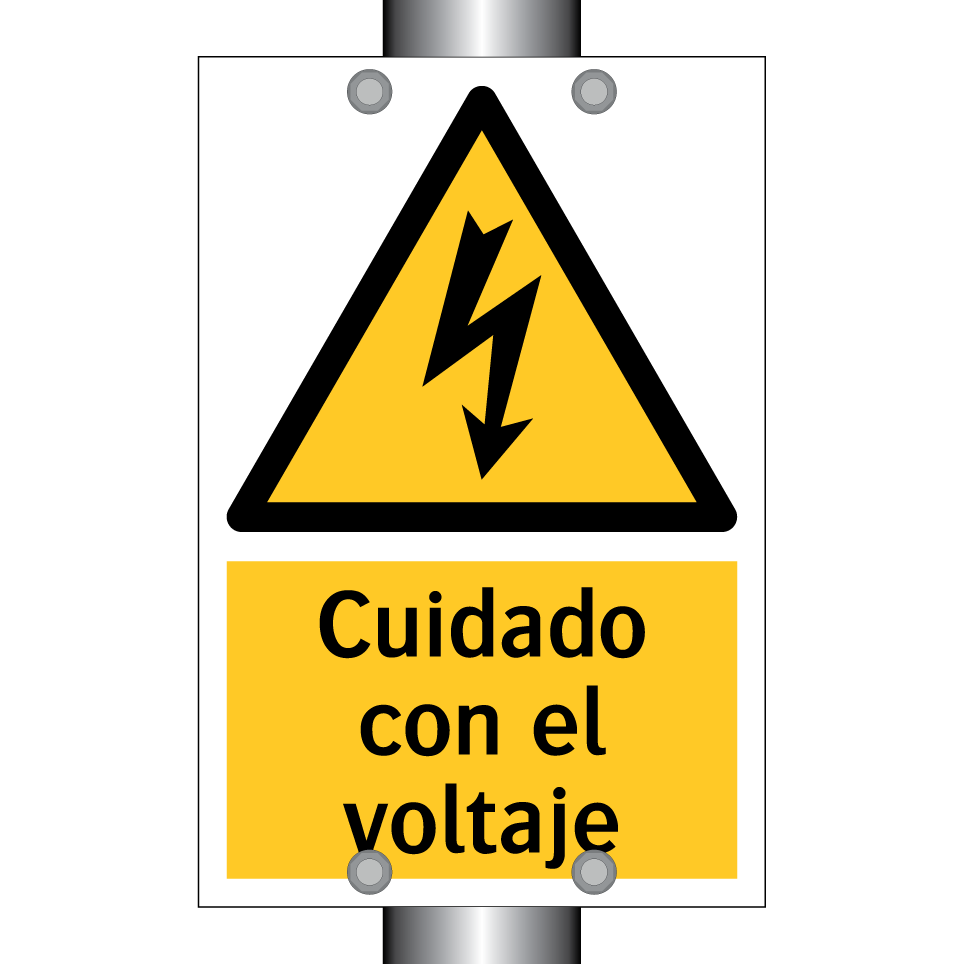 Cuidado con el voltaje