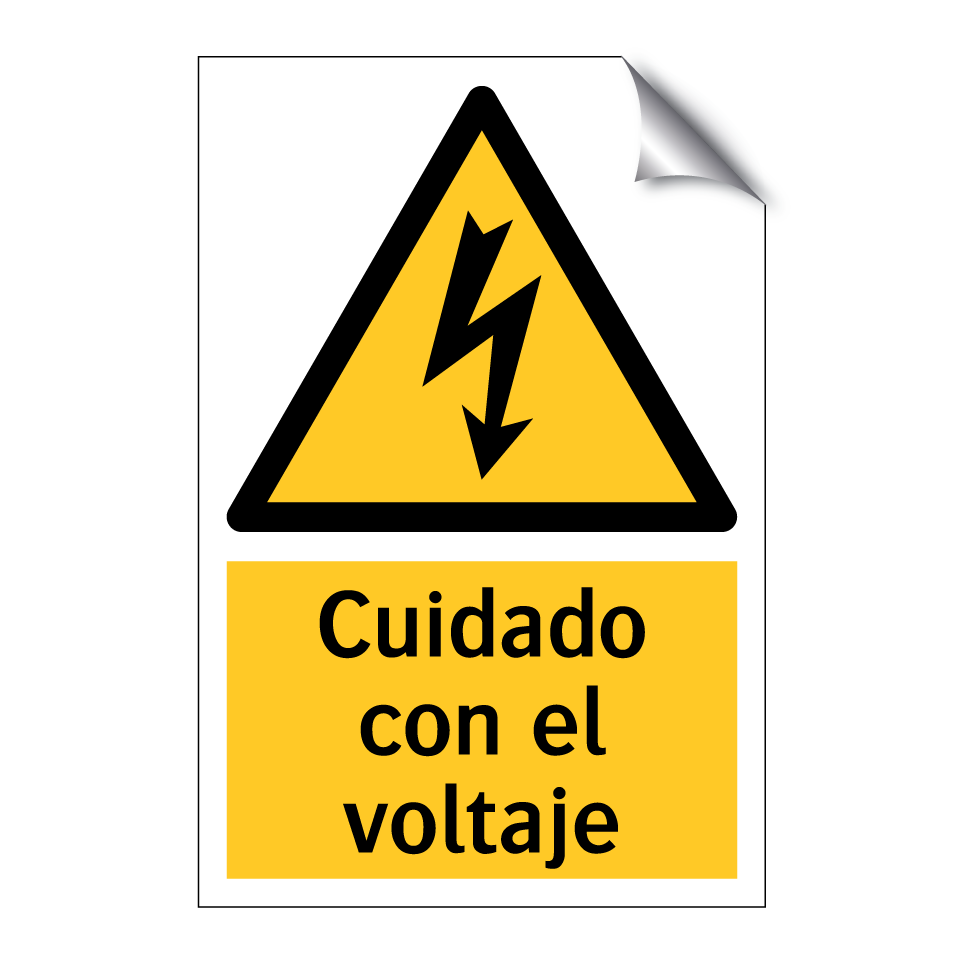 Cuidado con el voltaje