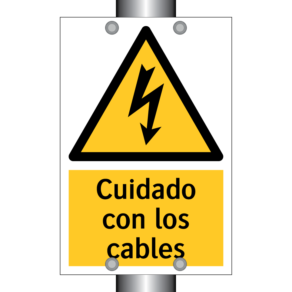 Cuidado con los cables