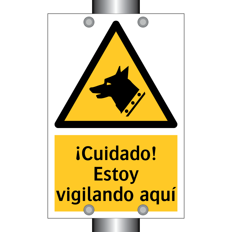 ¡Cuidado! Estoy vigilando aquí