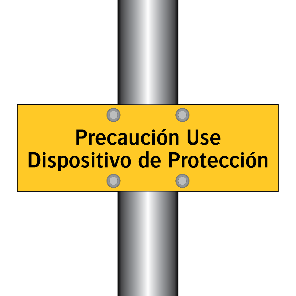 Precaución Use Dispositivo de Protección