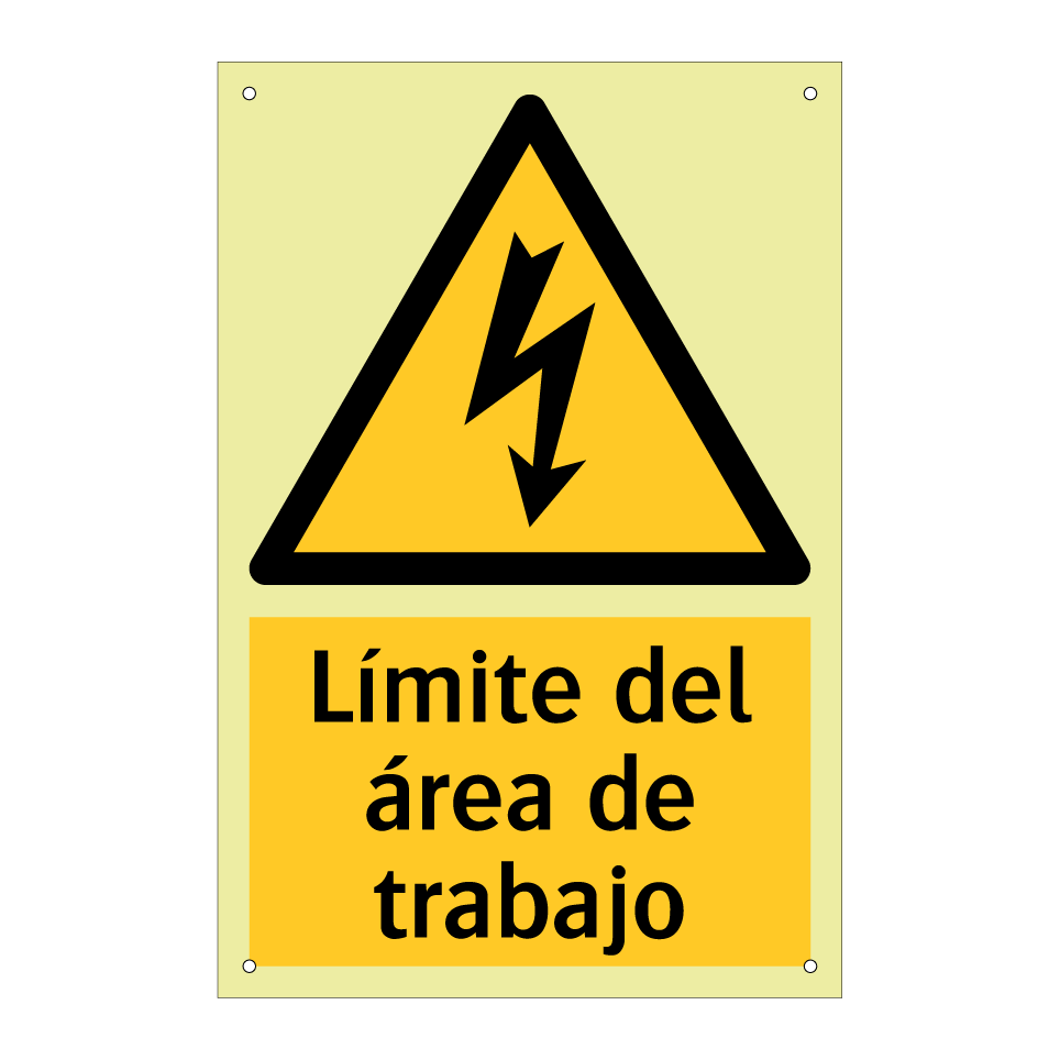 Límite del área de trabajo