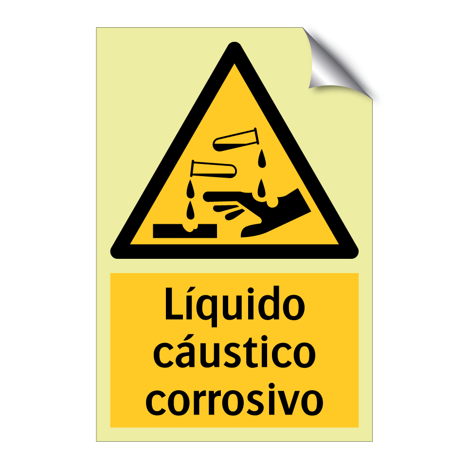 Líquido cáustico corrosivo
