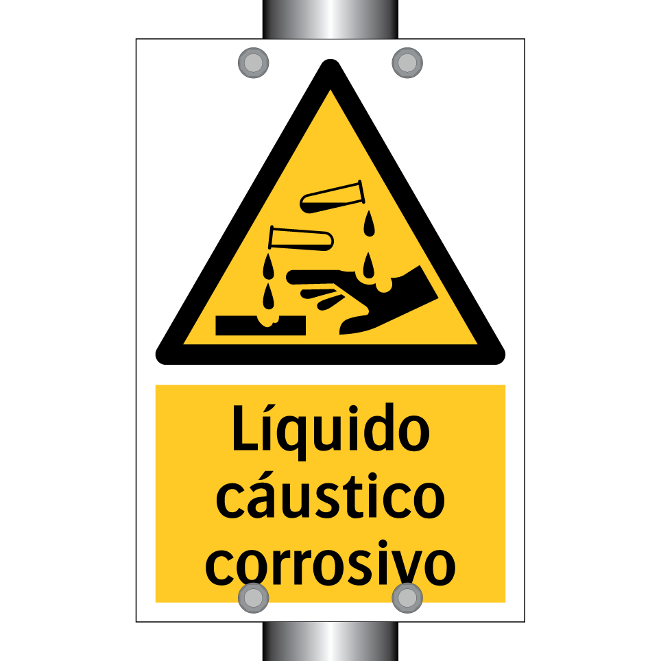 Líquido cáustico corrosivo