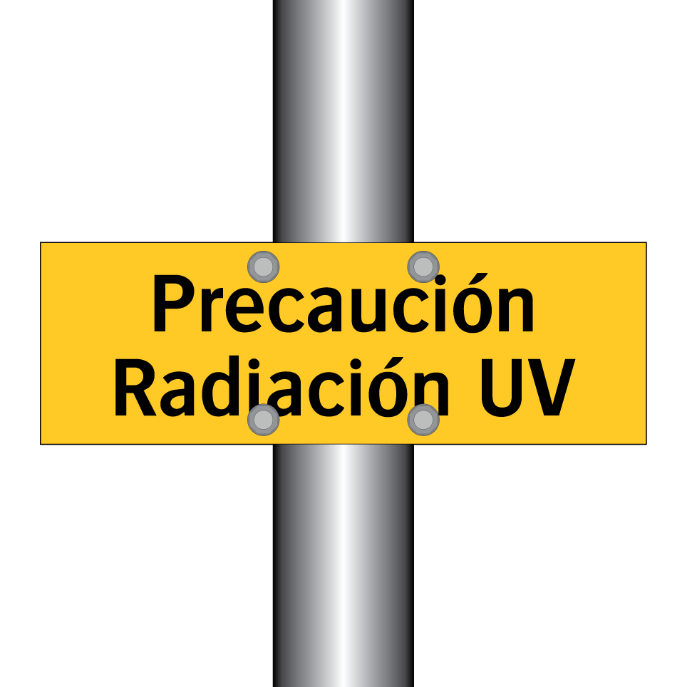 Precaución Radiación UV
